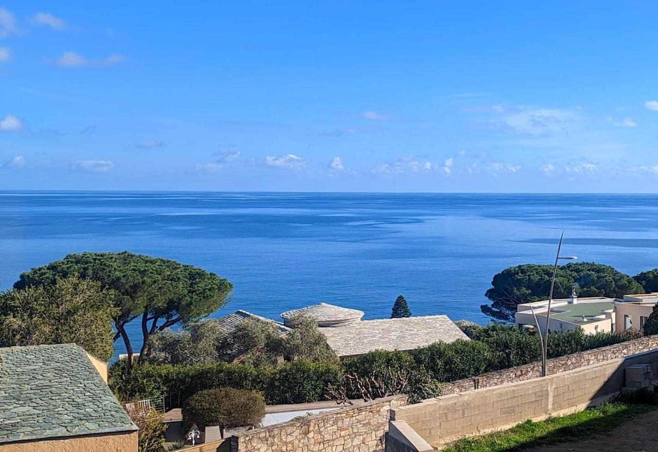 Superb Apartment With Sea View, 200M From Beach San-Martino-di-Lota Exteriör bild